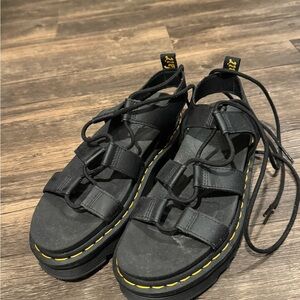 Dr. Martens Nartilla Leather Gladiator Sandals